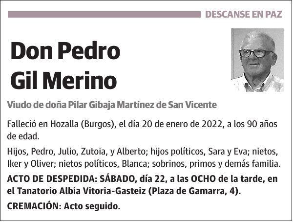 Pedro Gil Merino