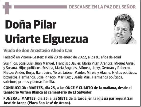 Pilar Uriarte Elguezua
