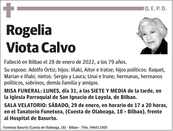 Rogelia Viota Calvo