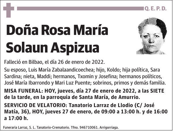 Rosa María Solaun Aspizua