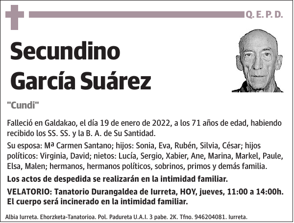 Secundino García Suárez 'Cundi'