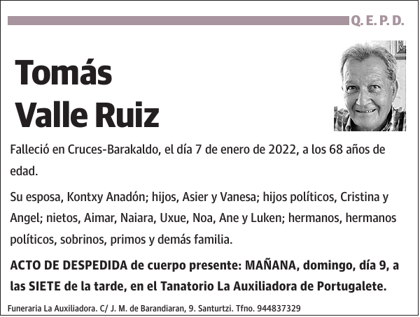 Tomás Valle Ruiz