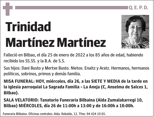 Trinidad Martínez Martínez