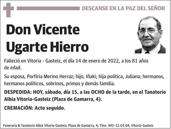 Vicente Ugarte Hierro