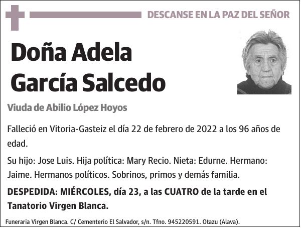 Adela García Salcedo