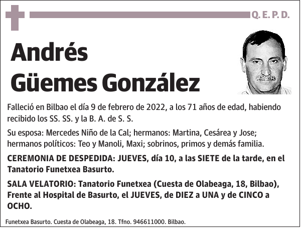Andrés Güemes González