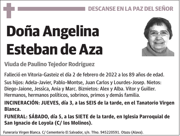 Angelina Esteban de Aza