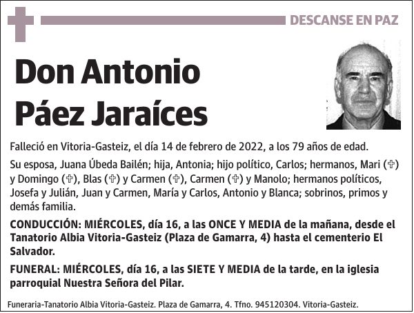Antonio Páez Jaraíces