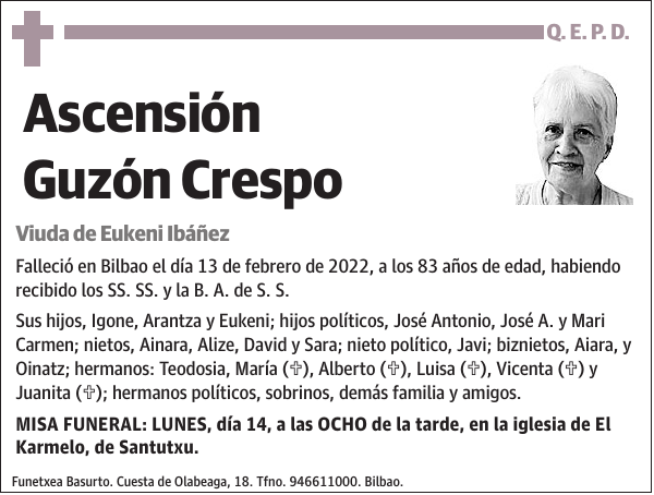 Ascensión Guzón Crespo