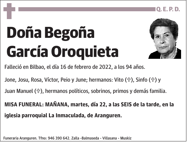 Begoña García Oroquieta