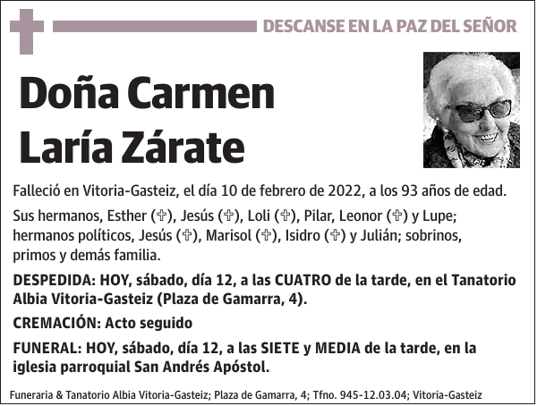 Carmen Laría Zárate