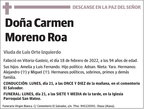 Carmen Moreno Roa