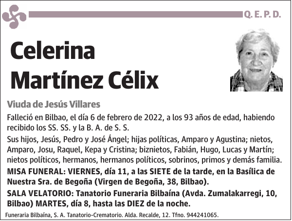 Celerina Martínez Célix
