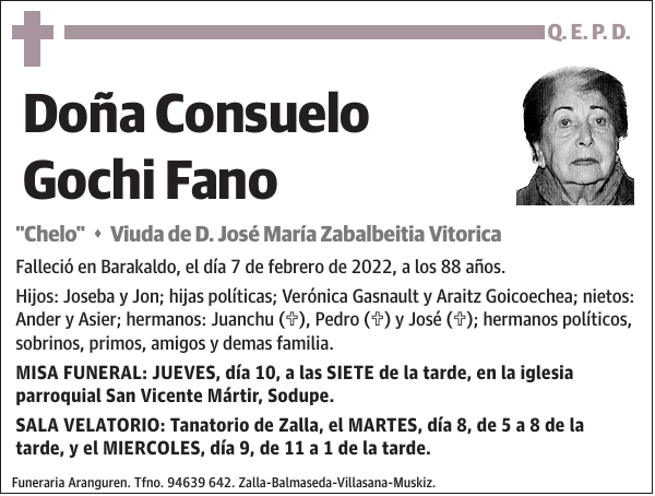 Consuelo Gochi Fano