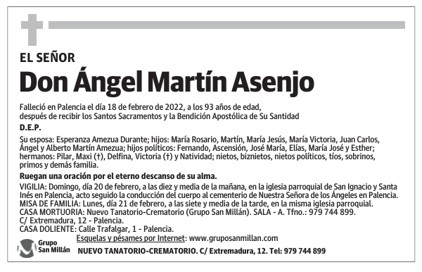 Don Ángel Martín Asenjo