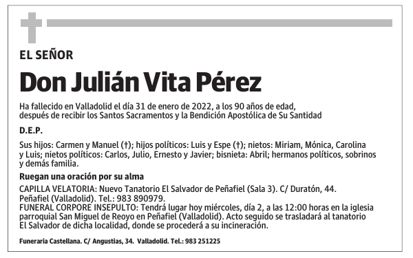 Don Julián Vita Pérez