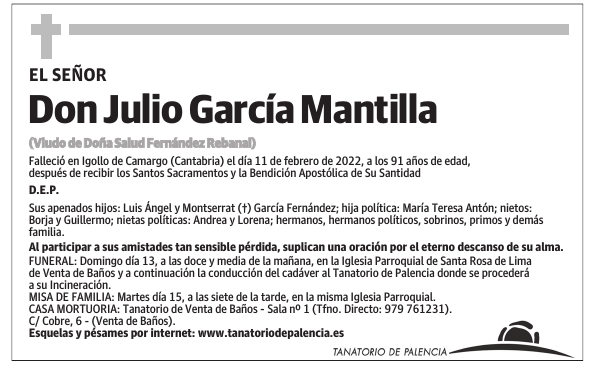 Don Julio García Mantilla