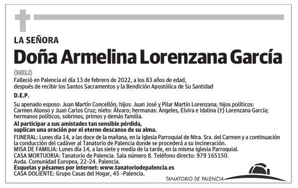 Doña Armelina Lorenzana García