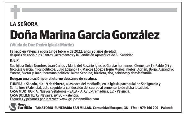 Doña Marina García González