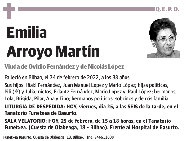 Emilia Arroyo Martín