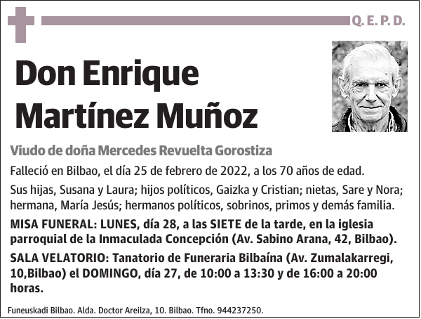 Enrique Martínez Muñoz