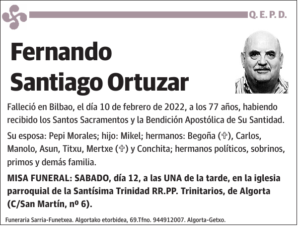 Fernando Santiago Ortuzar