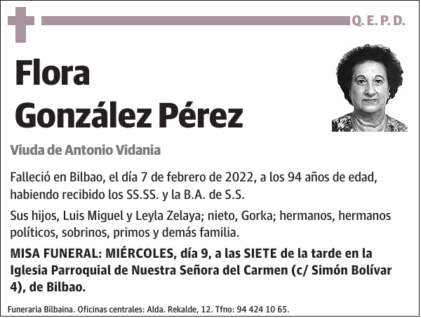 Flora González Pérez