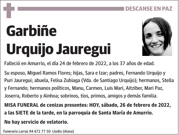 Garbiñe Urquijo Jauregui