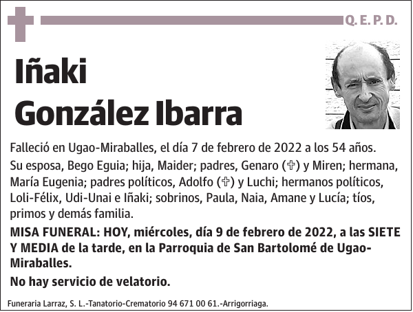 Iñaki González Ibarra