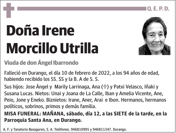 Irene Morcillo Utrilla