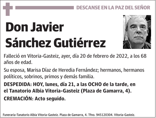 Javier Sánchez Gutiérrez
