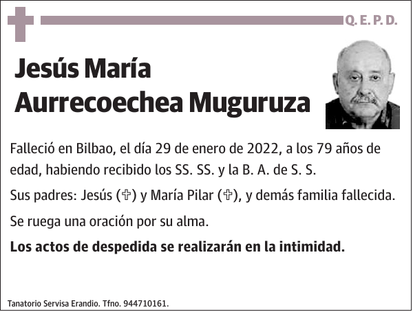 Jesús María Aurrecoechea Muguruza