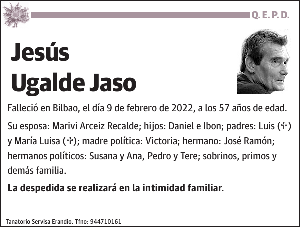 Jesús Ugalde Jaso