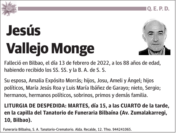 Jesús Vallejo Monge