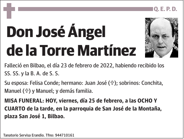 José Ángel de la Torre Martínez
