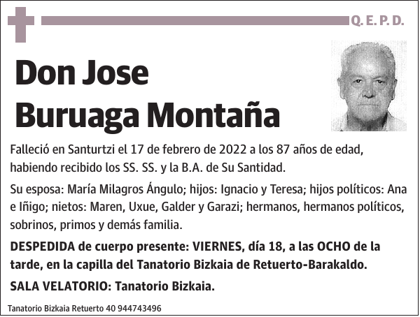 Jose Buruaga Montaña