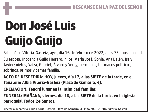 José Luis Guijo Guijo
