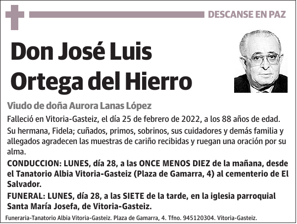 José Luis Ortega del Hierro