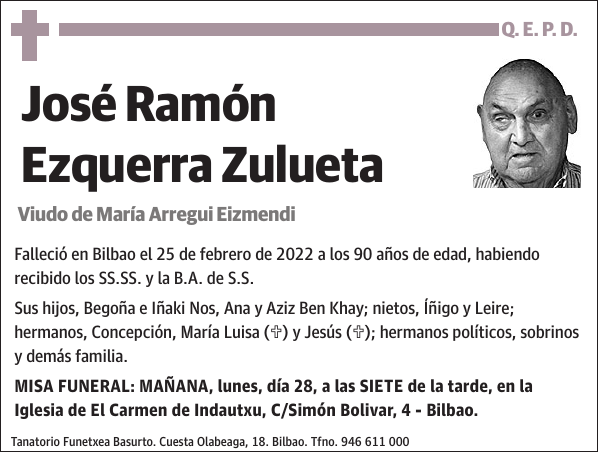 José Ramón Ezquerra Zulueta