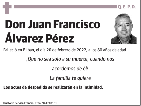 Juan Francisco Álvarez Pérez