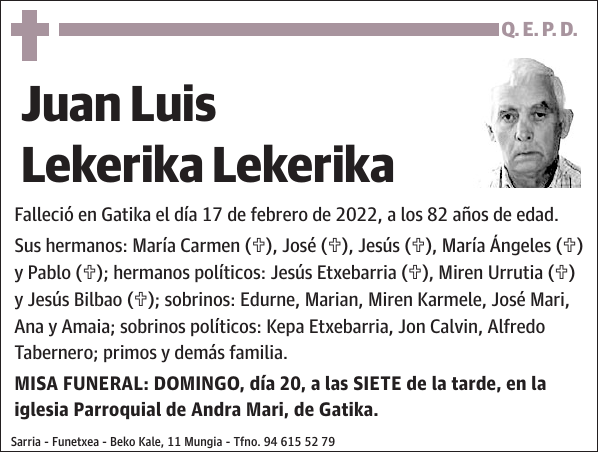 Juan Luis Lekerika Lekerika