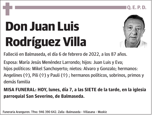 Juan Luis Rodríguez Villa