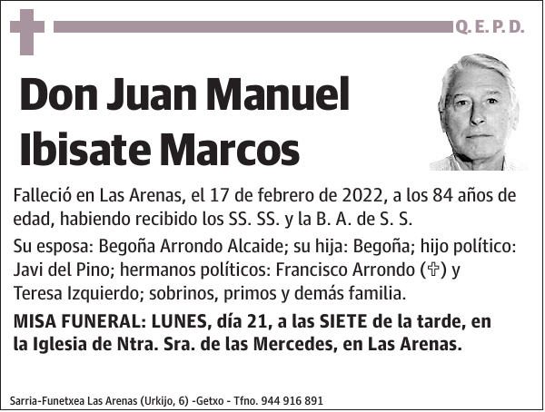 Juan Manuel Ibisate Marcos