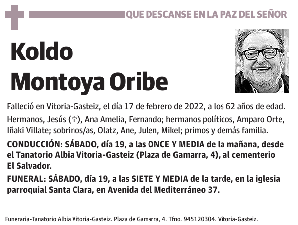 Koldo Montoya Oribe