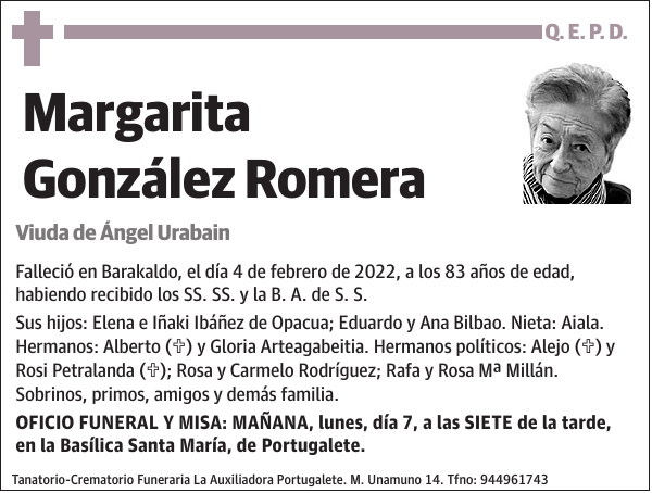 Margarita González Romera
