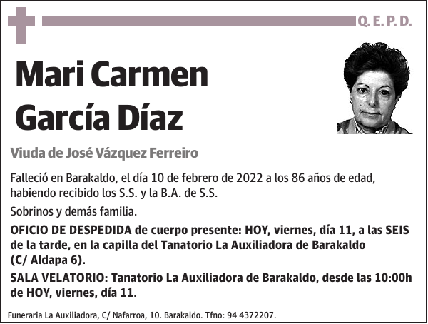 Mari Carmen García Díaz