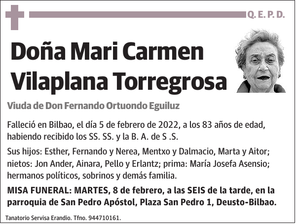 Mari Carmen Vilaplana Torregrosa