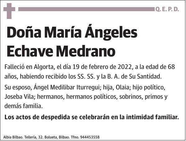 María Ángeles Echave Medrano