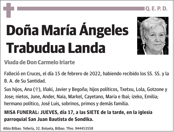 María Ángeles Trabudua Landa