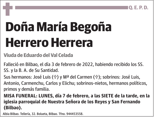 María Begoña Herrero Herrera